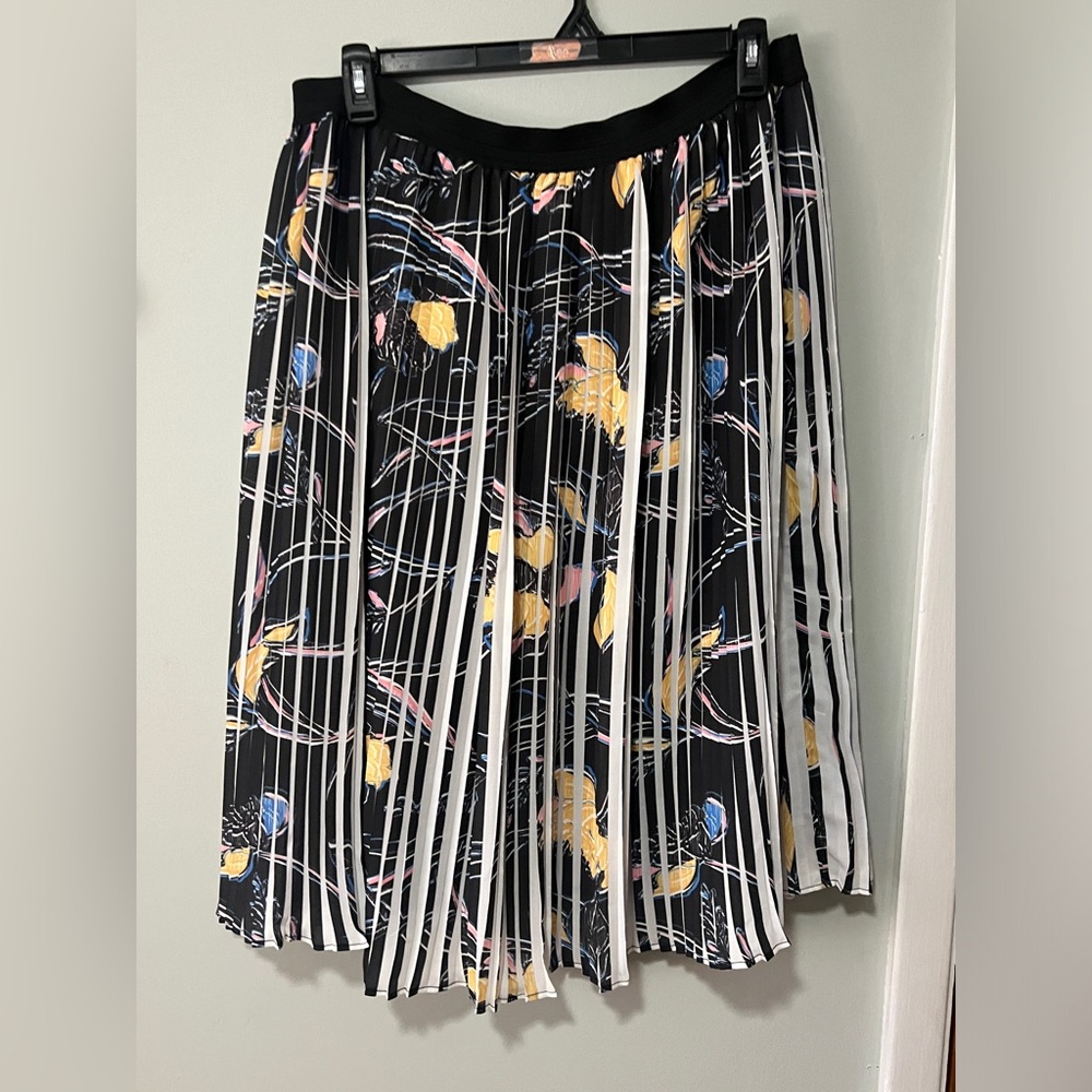 Halogen Pleated Skirt Long‎ Women Large